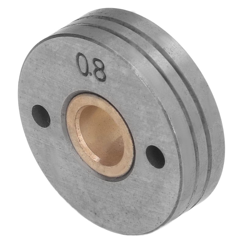 Wire Feed Wheel Dual Drive Model Bearing Steel Brass Compact
