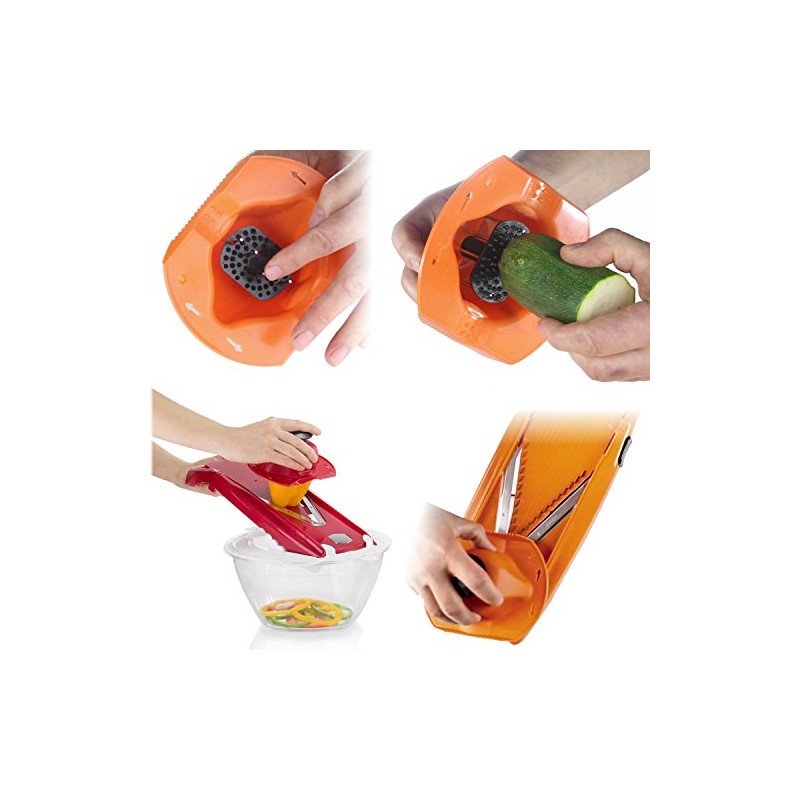 Börner Safety Guard (Red) • Finger Guard for Slicer/Kitchen Grater