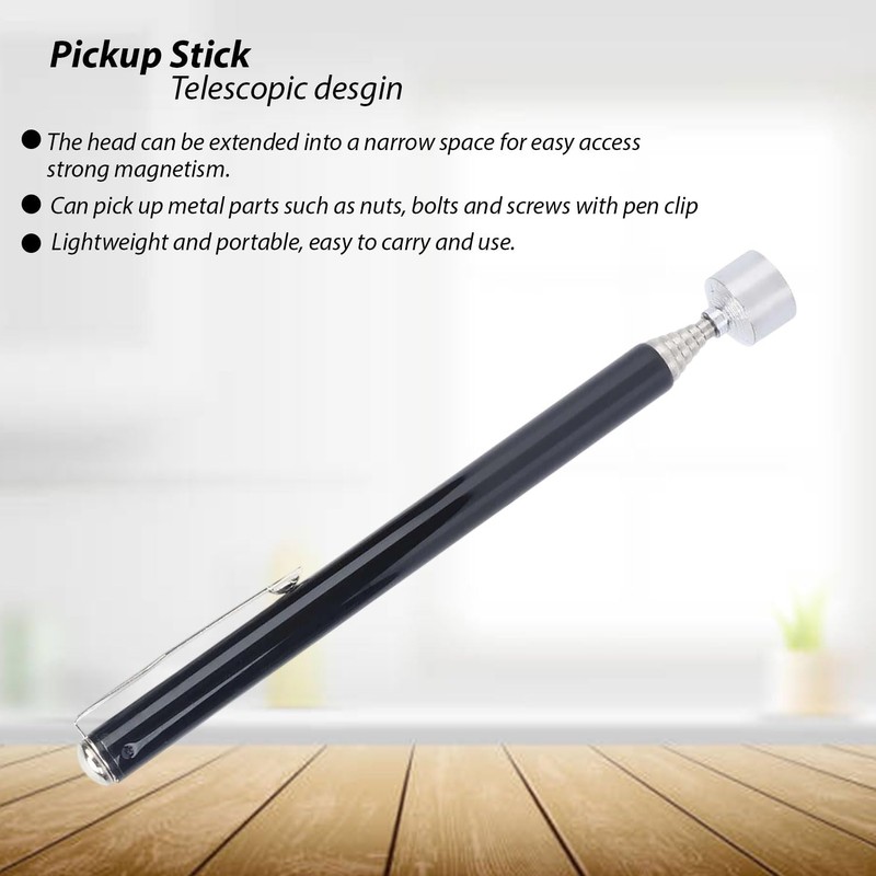 Telescopic Magnetic Pickup Tool Durable Magnetic Grabber Retrieving Stick with