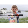 Kid Casters Black/Orange Camo No Tangle Fishing Combo with Bobber,