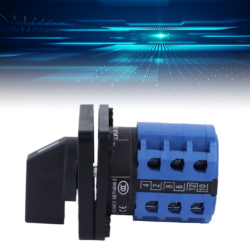 Universal Changeover Switch 3 Position Dual Power Switching CW CCW