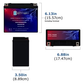 Mighty Max Battery 12V 18Ah Battery for Arctic Cat 500 F5 LXR 07-14