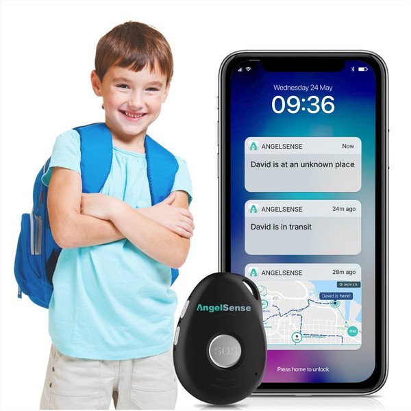 AngelSense Personal GPS Tracker for Kids, Teen, Autism, Special Needs,
