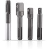 HuGuWdy SDS Plus Socket Adapter Set 4Pcs,1/4"" Hex Socket Adaptor