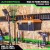 AUTOSwpozo 8-Pack Heavy Duty E-Track Shovel/Tool Hanger, Spades, Rakes, Workshop,