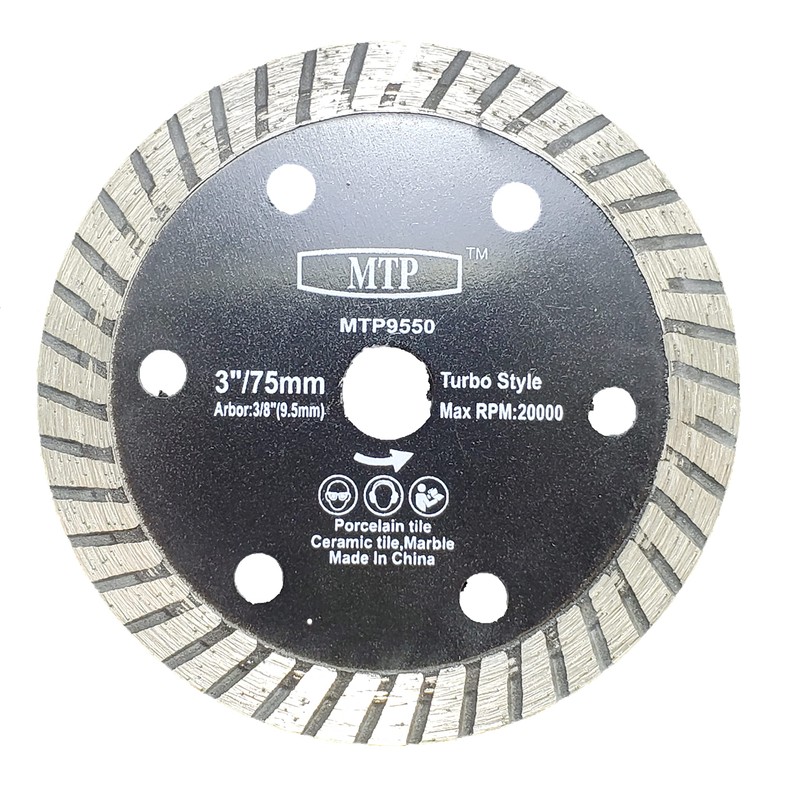 MTP 3" (75mm) 3" x 3/8" x Wood Plastic Metal