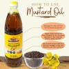 Rani Mustard Oil (Kachi Ghani) 6.76 Ounce (200ml) NON-GMO |