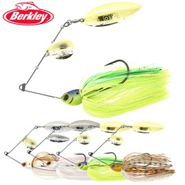 Berkley DEX Spinner Bait for Pike, Perch & Trout Fishing - Vibration Jig Lure with Spinner Blade