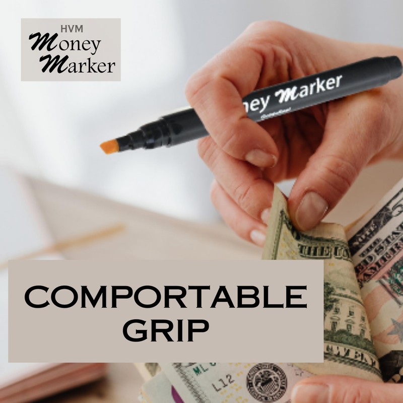 HVM Counterfeit Money Detector Pen (2 Counterfeit Pens) - Money