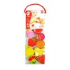 Classic World - Classic World World wooden threading beads, fruit,