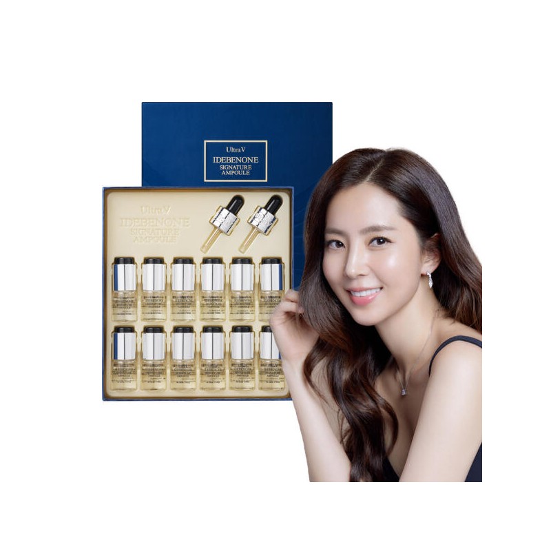 Ultra V 울트라브이 이데베논 시그니쳐 항산화 앰플 8ml 12개입 Ultra