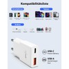 revolt Set of 2 Ultra Compact USB A/C Power Supplies,
