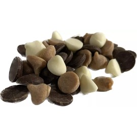 Callebaut Fine Belgian Bakers Dark  White Chocolate & Peanut Butter Callets Mix - 4oz