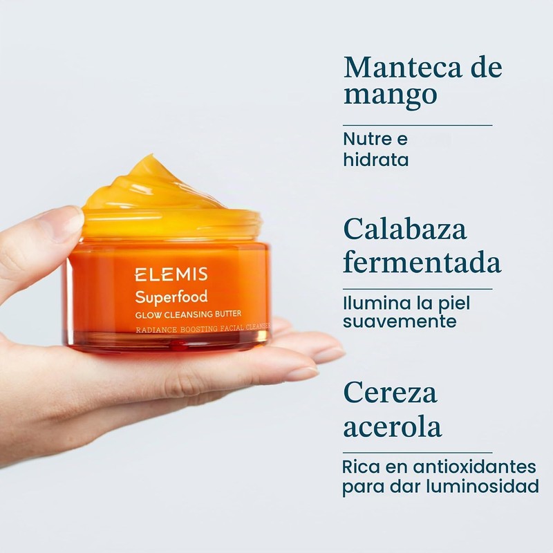 ELEMIS Superfood AHA Glow Cleansing Butter, 3 fl. oz.