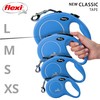 Flexi New Classic Tape Blue Small 5m Retractable Dog Leash/Lead