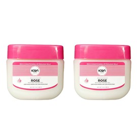 ICAN LONDON ROSE 100% PURE PETROLEUM JELLY 2 x 368G
