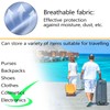 Tabanzhe 2PCS Dust Bags for Handbags-Large Travel Dust Cover Storage