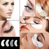 5 rolls of transparent PE tape, breathable false eyelash extensions