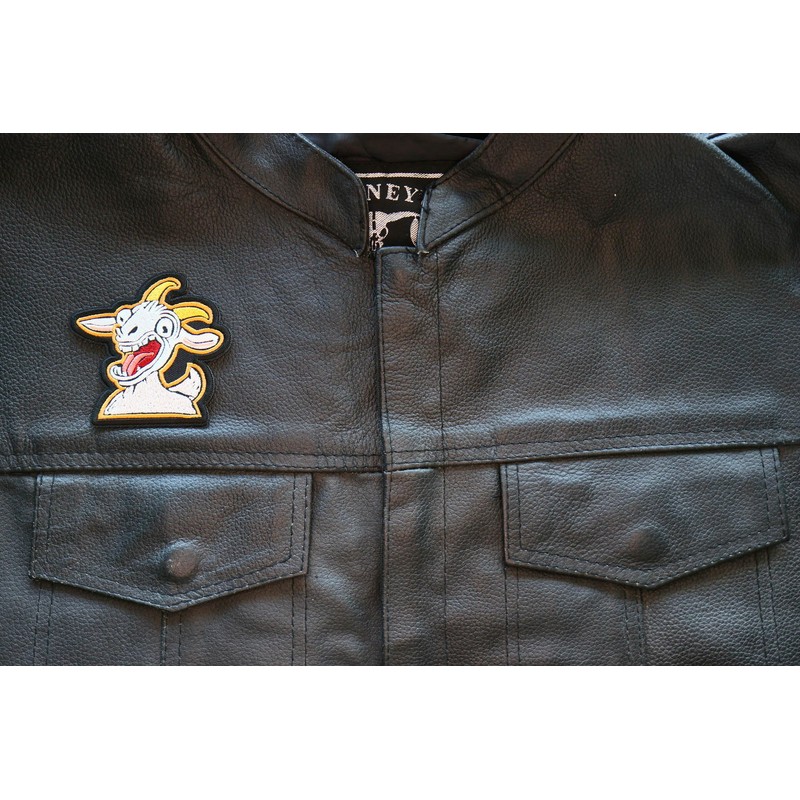 Awesome Goat Iron on Patch (P7362)