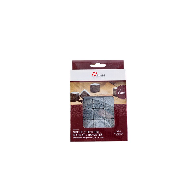 Pradel Excellence RT100 Set of 9 Cooling Stones 16 x