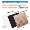 DICOFUN 10 Sheets Copper Peel and Stick Tile Backsplash, Stainless