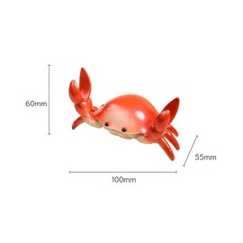 SHIDXIB 2Pcs Crab Shaped Phone Stand Desktop Organizer Pen Holder Multifunctional Lazy Design for Creative Gift Home Office