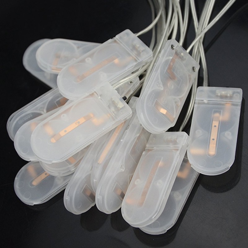 WMYCONGCONG 15 PCS Button Battery Holder 2X 3V CR2032 Battery