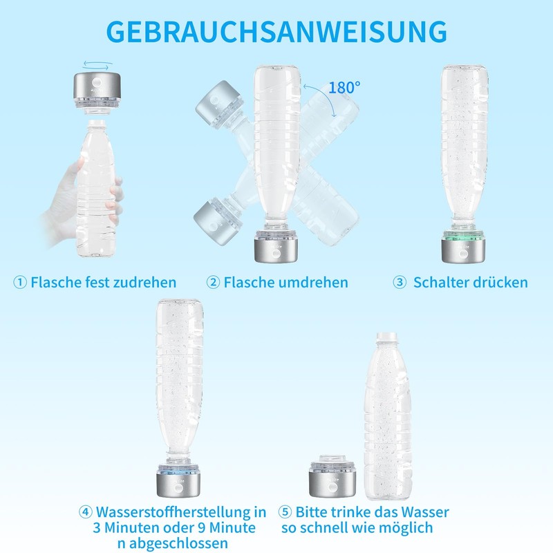 H2 Life Hydrogen Water Generator SPE PEM Technology, Water Ioniser,