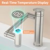 SINGSUO 1080°Rotatable Bathroom Vanity Faucet 1 Hole, Height Adjustable Single
