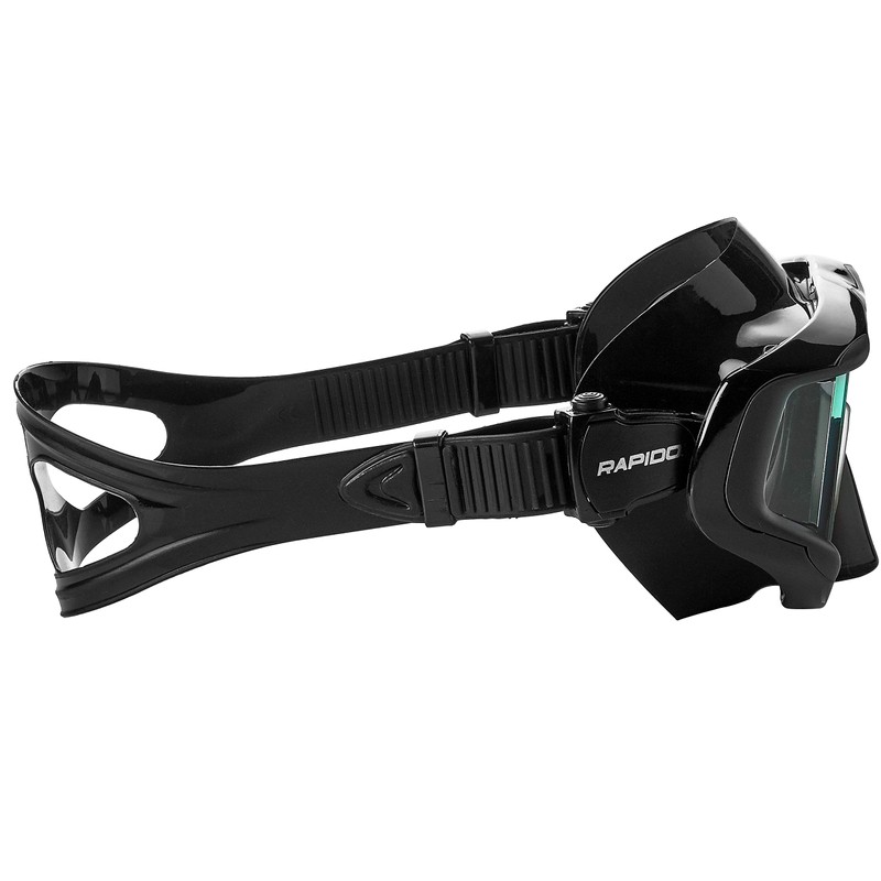 Rapido Boutique Collection Clareza Three Window Tempered Glass Lens Mask