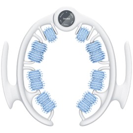 bedee Manual Anti-Cellulite Massager - Removable Massage Heads and Rollers for Lifting, Tightening and Smoothing Skin, Thighs and Buttocks, Blue