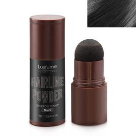 Hairline Powder Stick, Hairline Shadow Powder for Thinning Hair, Bald Spots, Root Cover up Powder for Women Men Instantly Conceals Hair Loss, Hairline Contouring Shadow Powder Waterproof (Dark Brown)