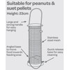 Peckish All Weather Metal Peanut Bird Feeder, Small