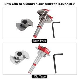 35Mm Wood Reaming Drill Open, Forstner Bit 35Mm 35Mm Forstner Drill Bit Hole Tool Adjustable Woodworking Positioning Drill
