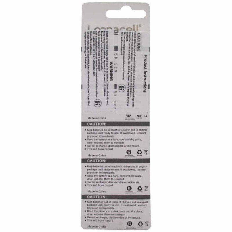 LOOPACELL 100 Pack Lithium Coin Battery - 3 Volt -