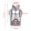 2in V Groove Wheel Stainless Steel Groove Wheel Heavy Duty