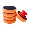 Buffing Polishing Pads, 5Pcs 3.9 Inch Backing Plate Compound Buffing