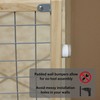 New World Wire Mesh Pet Safety Gate, Dog Gate Expands