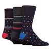 Gentle Grip Sock Shop 6 Pairs Mens Loose Soft Top