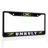 Fastasticdeals Metal Insert License Plate Frame Unruly Jamaican Jamaica A