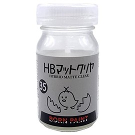 Toamil BORN PAINT HB Matte Clear 1.7 fl oz (50 ml) Model Paint