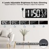 Xflyee 18 Inch Oversized Digital Wall Clock with Remote Control,
