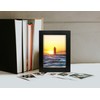 LEKAIYA 5x7 Black Picture Frames Set of 2, Solid Wood
