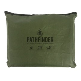 The Pathfinder School - Manta de supervivencia de emergencia multiusos (verde OD)