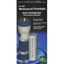 Generic Summit Hydracell Water Powered 2D Flash Light Eco Friendly Torch Waterproof Flashlight Camping Equipment