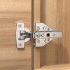 Furniware 2 Pack Full Overlay Soft Close Cabinet Hinges, Speed
