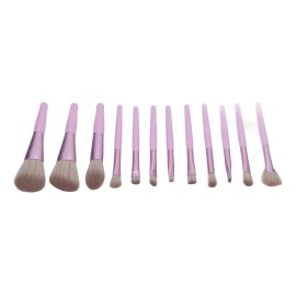 Set Profesional De Brochas De Maquillaje, 12 Unidades, Portá