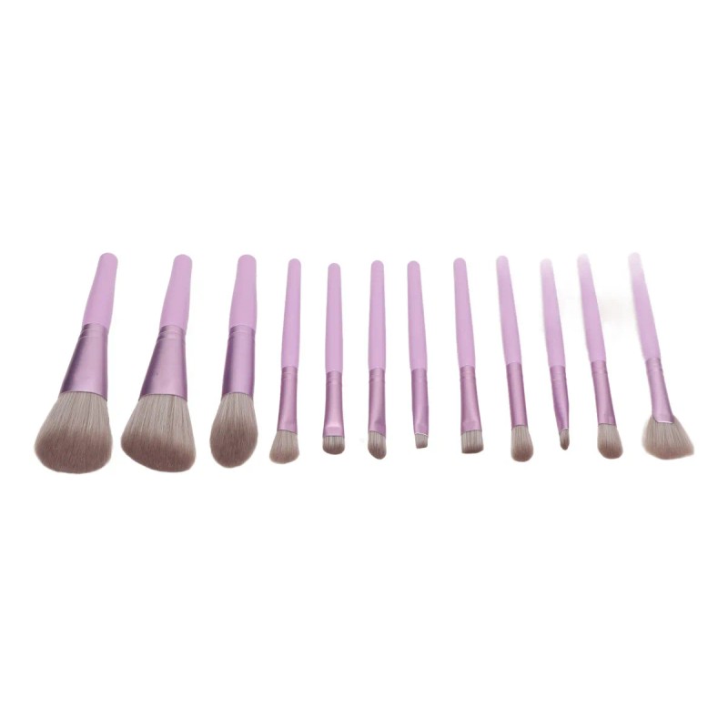 Set Profesional De Brochas De Maquillaje, 12 Unidades, Portá