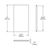 Elkay LKCBF17HW Single Basin Hardwood Cutting Board Designed to Fit