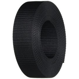 TRUSCO TNB255-BK Nylon Flat Belt, Black, 1.2t x 25mm x 5m (2.65 lbs x 0.98 inches x 16.4 feet)